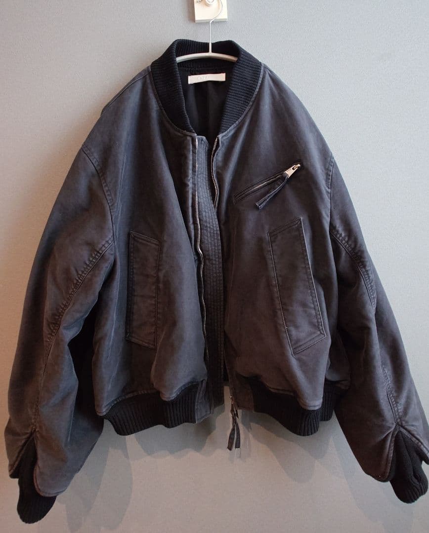 【OUAT】 BOMBER JACKET -BLACK