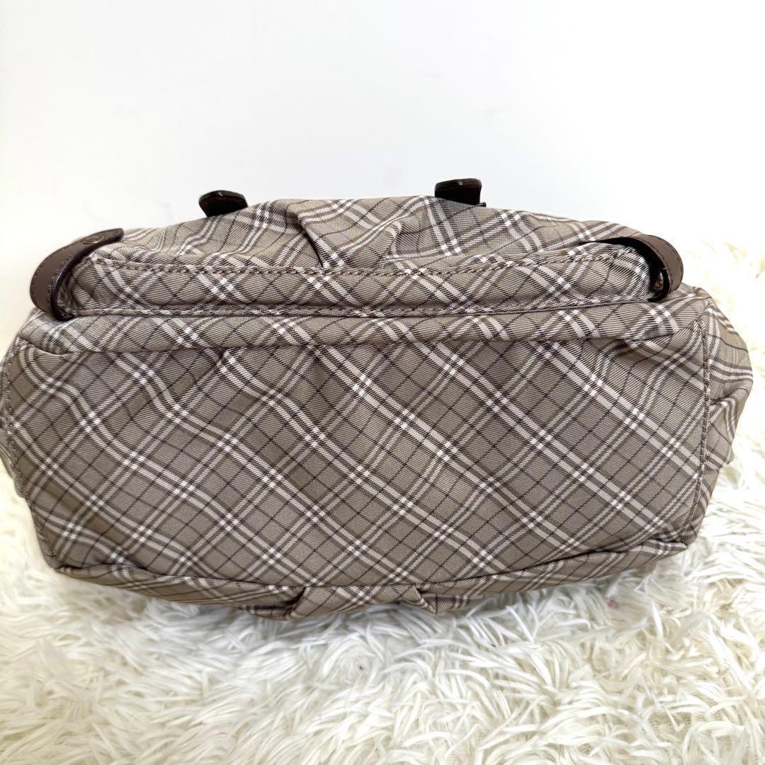 【新品同様】バーバリーブルーレーベル　ワンショルダー　バッグ　ロゴ