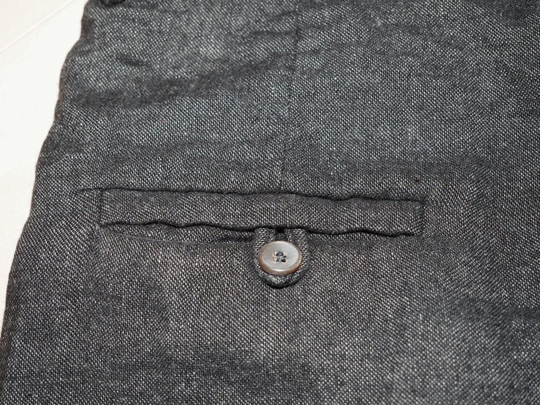 Poeme Bohemien ポエムボヘミアン 19AW混紡サルエルパンツ46