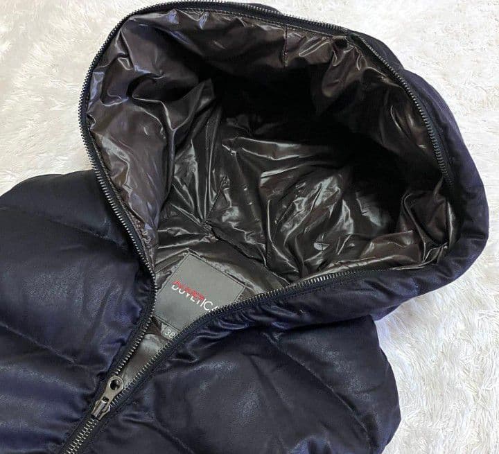 極美品 デュベティカ 別注 ダウン ベスト カシミヤ ネイビー サイズ 40