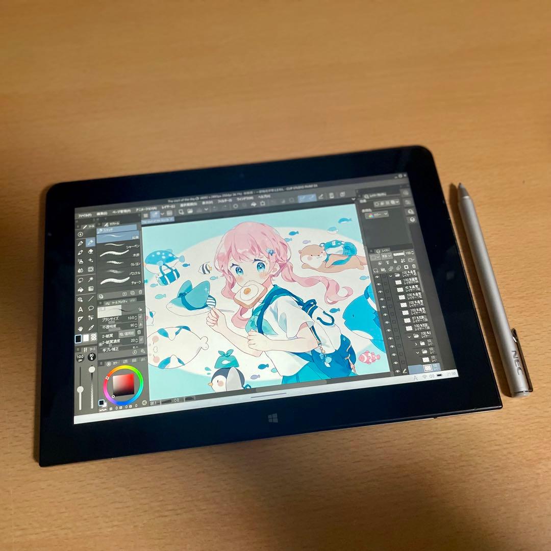 ◇特価! NEC ワコム 筆圧2048段階 64GB お絵描きタブレット