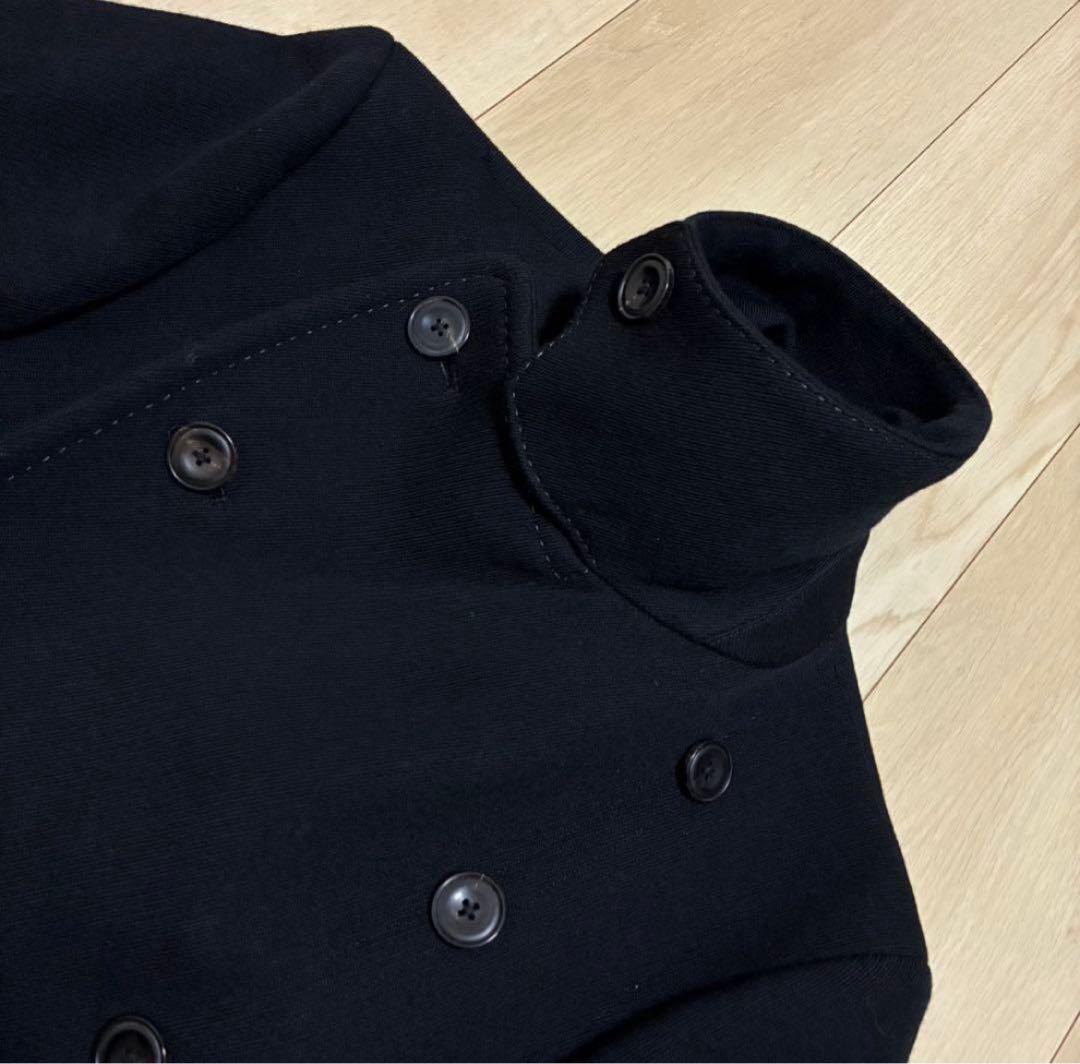 希少✨ポールスミス ピーコート 2way スタンドカラー ブラック 派手裏地