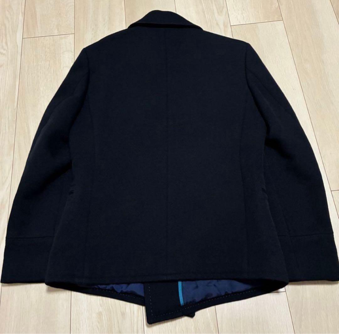 希少✨ポールスミス ピーコート 2way スタンドカラー ブラック 派手裏地