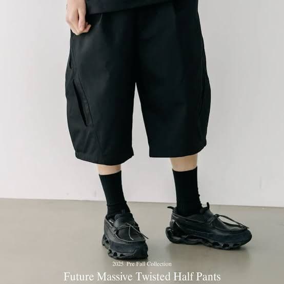 パンツ CLESSTE FUTURE MASSIVE TWISTED HALFPANTS