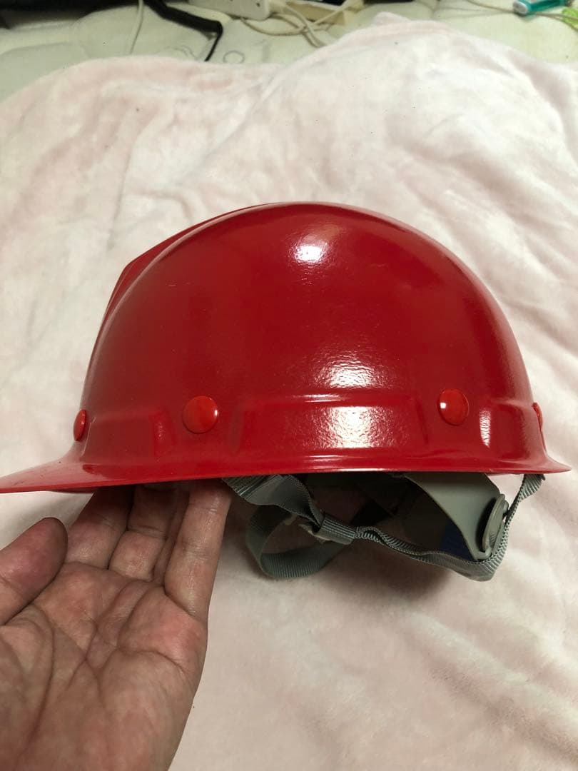 広島Carp公認　カープ超激レア　限定　WORK FITTER ヘルメット 赤