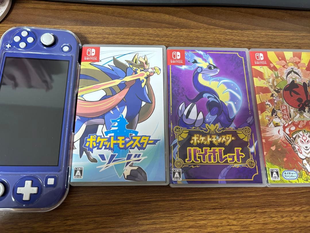 Nintendo Switch Lite 本体 ソフト ポケモン sv ソード