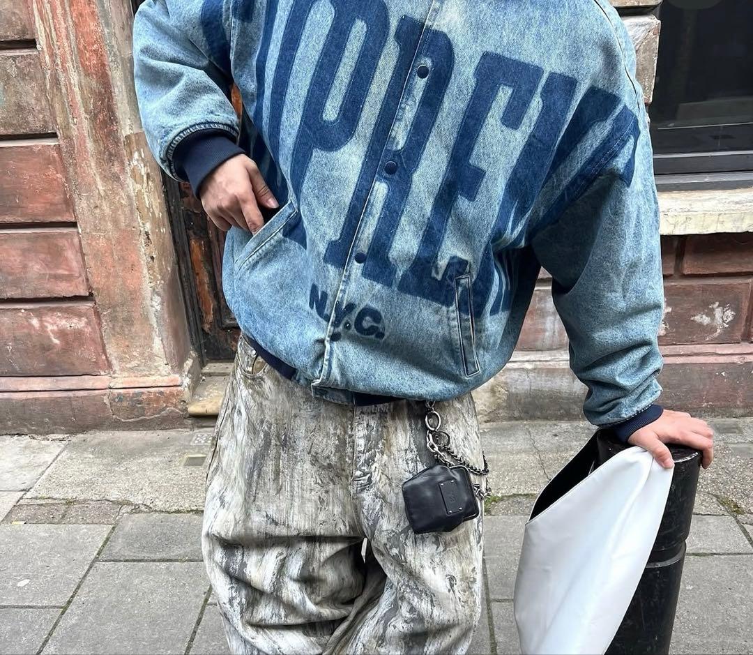 Supreme 23ss ノックアウトデニムヴァーシティジャケット