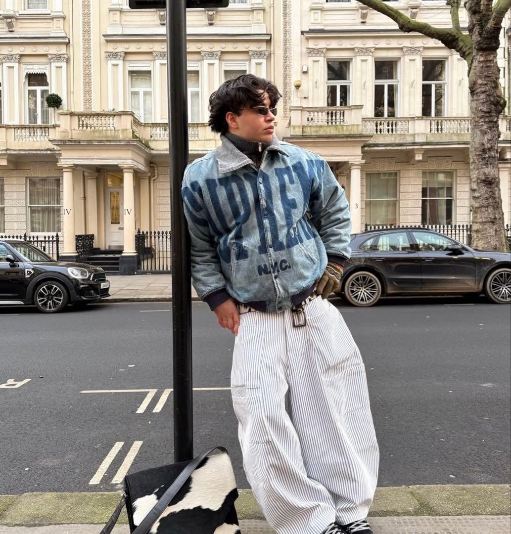 Supreme 23ss ノックアウトデニムヴァーシティジャケット