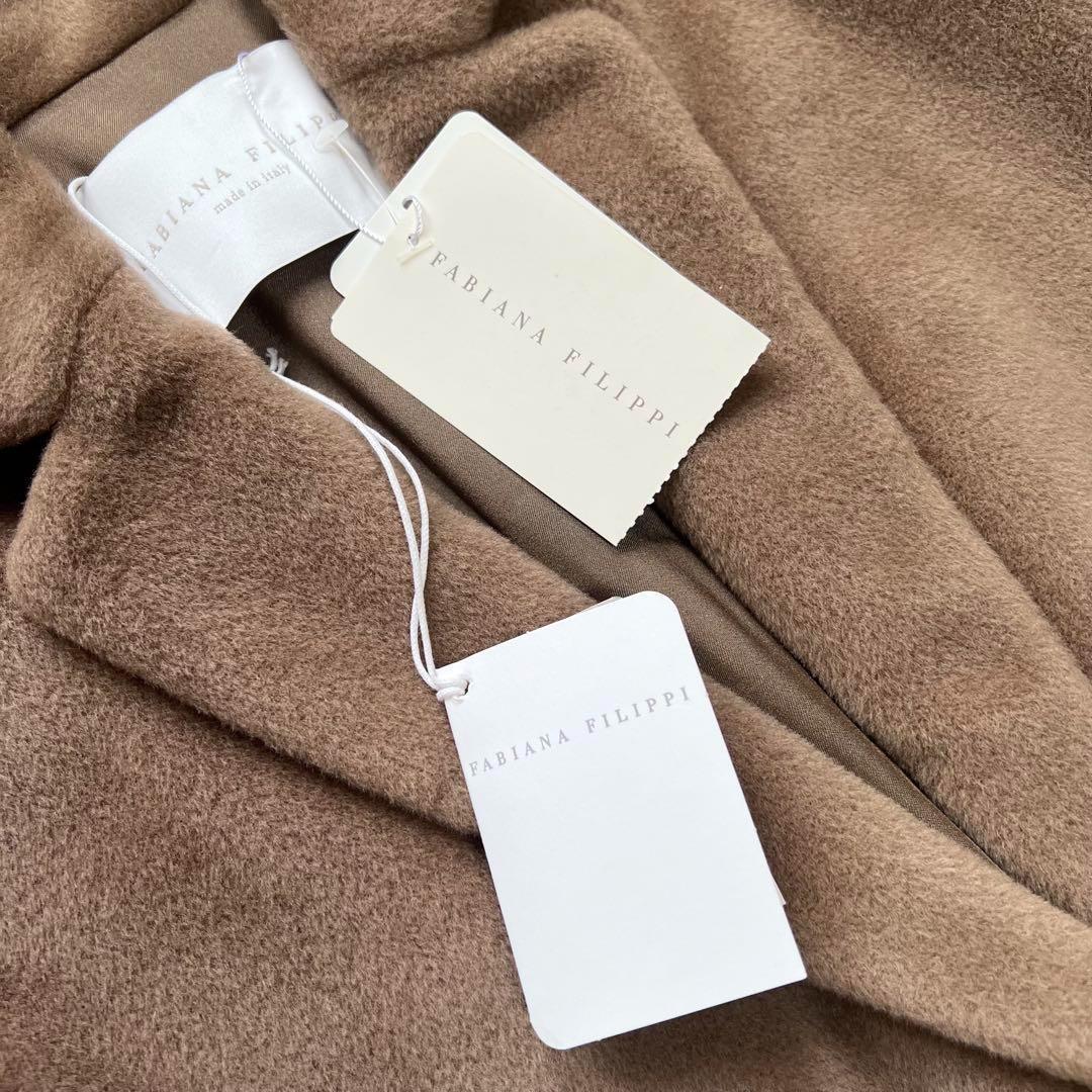 新品タグ付き 近年モデル ファビアナフィリッピ ベルト付き チェスターコート