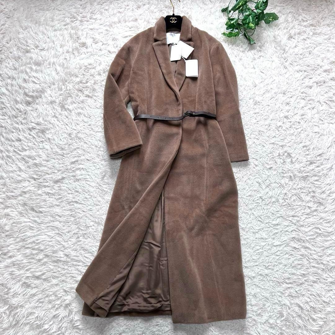 新品タグ付き 近年モデル ファビアナフィリッピ ベルト付き チェスターコート