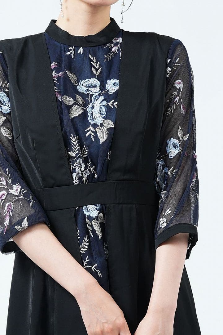 新品未使用!! カラルス パーティードレス ワンピースドレス ロング丈