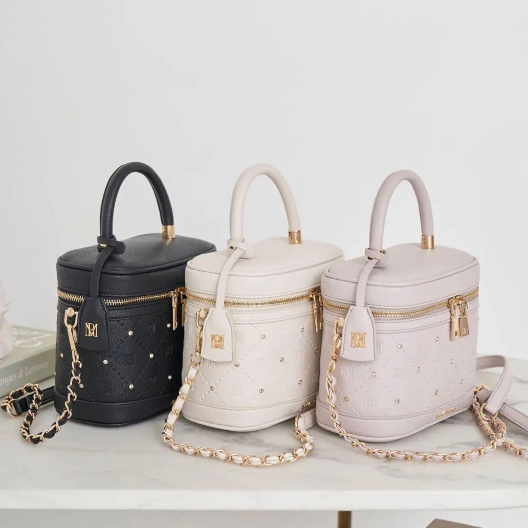 バニティ ロゼミュ ロゼミューズ bijou vanity bag ブラック 黒