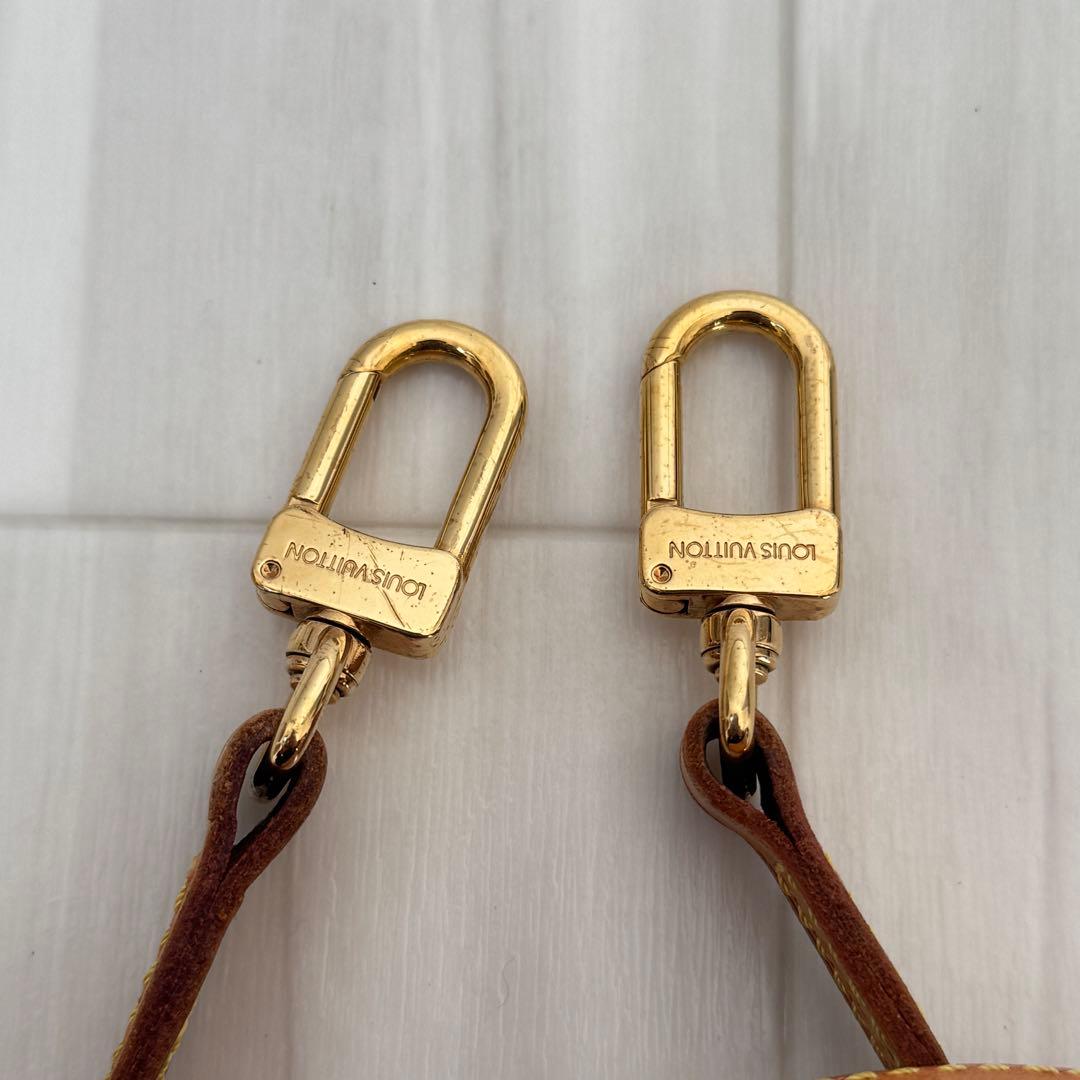 LOUIS VUITTON ヌメ革 レザー ストラップ
