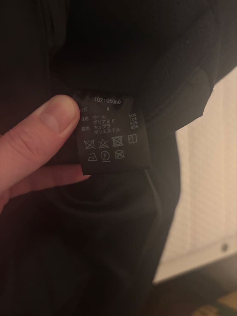 ryo takashima コート　ブラック　M