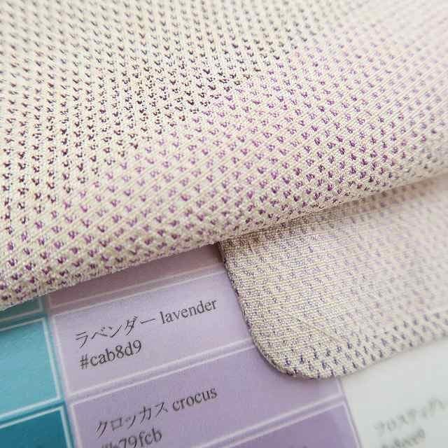 単衣 正絹 着物“やさしい霞空で始まる伝言ゲーム☆”塩沢お召 R-92