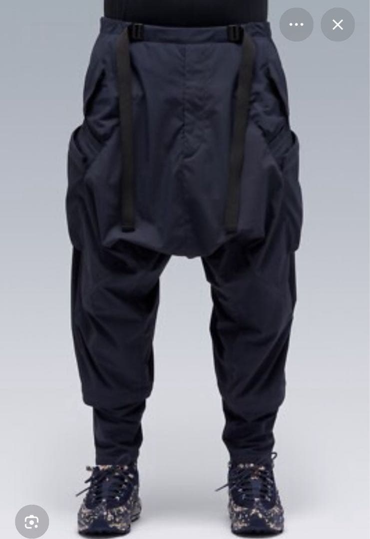 ACRONYM P30A-E サイズM ブラックカーゴパンツ