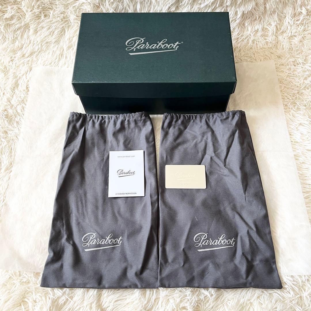 美品✨PARABOOT パラブーツ　715604 ミカエル　レザーシューズ　黒