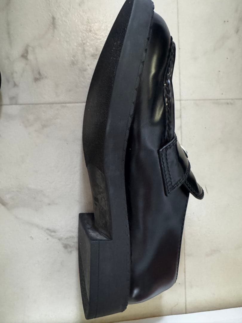 必*い様 PRADA プラダ チョコレートローファー　サイズ10(29cm)