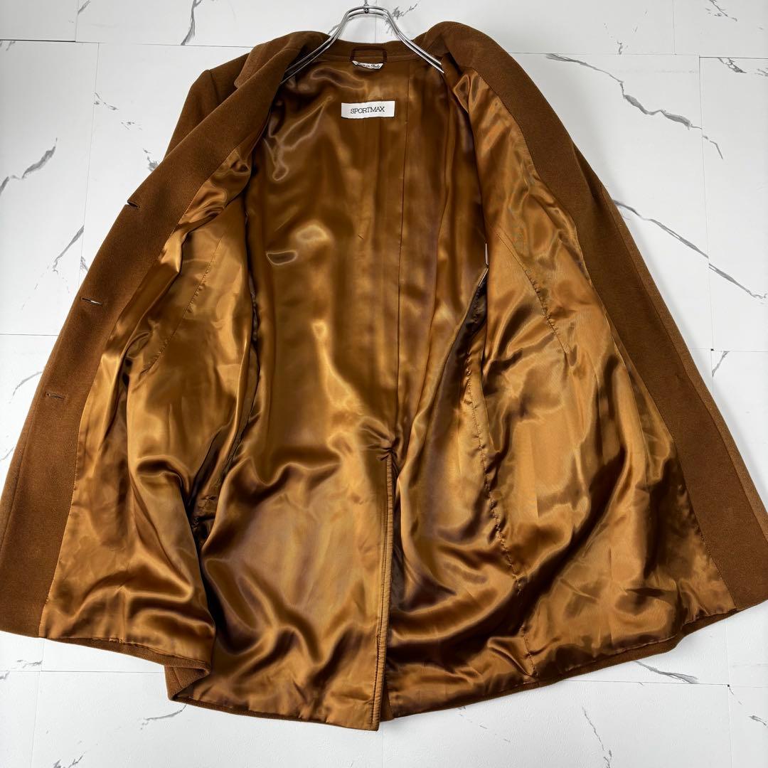 Max Mara✨未使用級　ウールカシミヤ　チェスターコート　キャメルベージュ