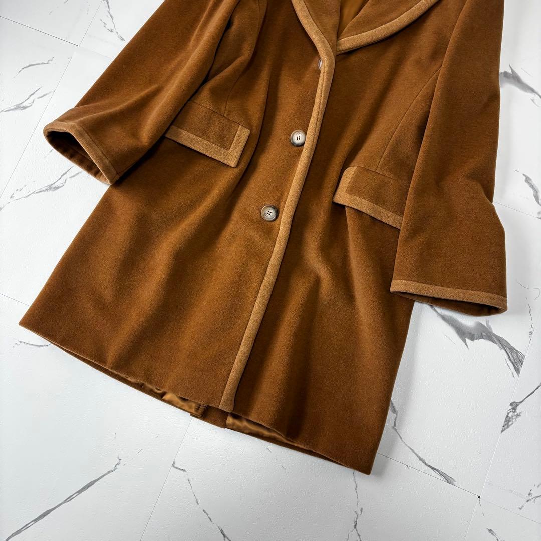 Max Mara✨未使用級　ウールカシミヤ　チェスターコート　キャメルベージュ