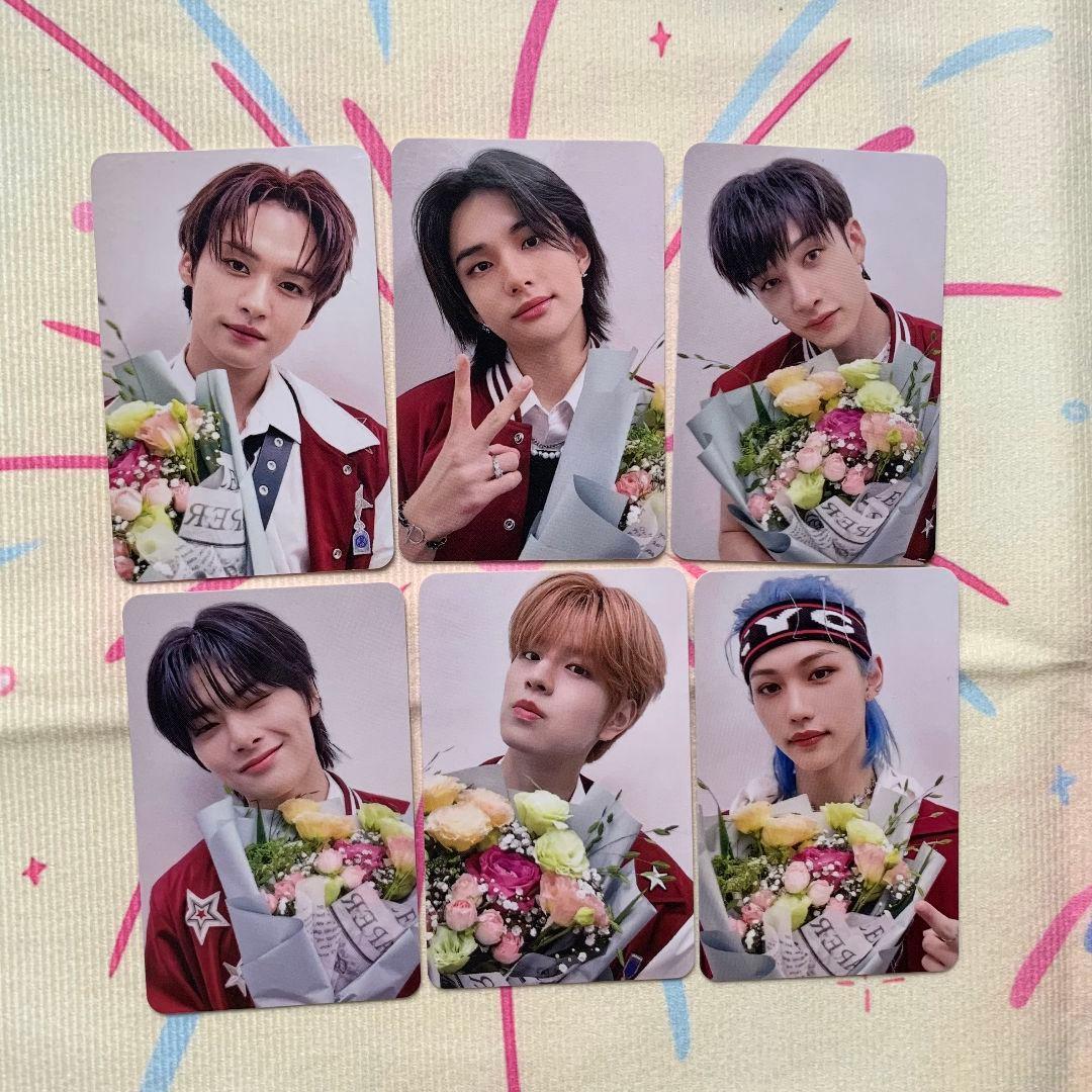 StrayKids ラキドロ サウェ 5star 花束 4.0 トレカ 6枚