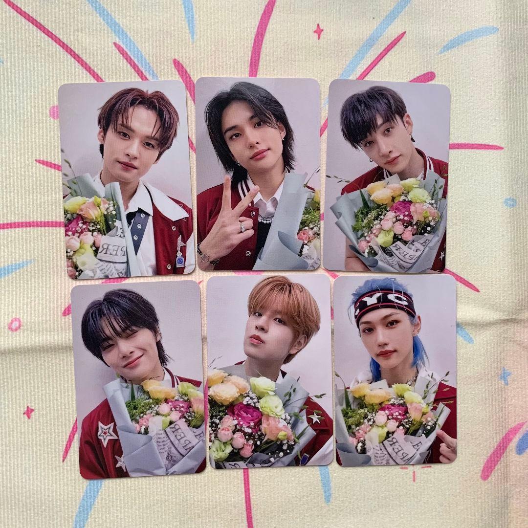 StrayKids ラキドロ サウェ 5star 花束 4.0 トレカ 6枚