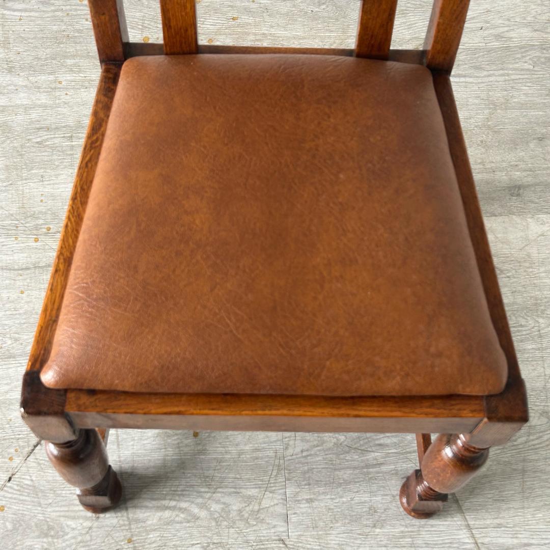 イギリス アンティーク 家具 ダイニング チェア 1930年頃 椅子 591A4