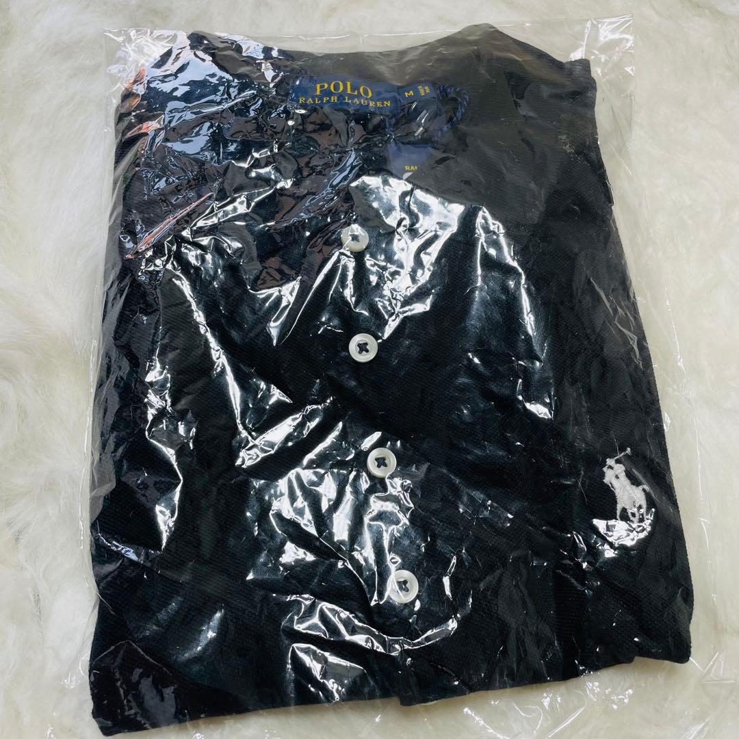 ꧁新 品꧂ POLO RALPH LAUREN ポロスリムフィットストレッチ黒M