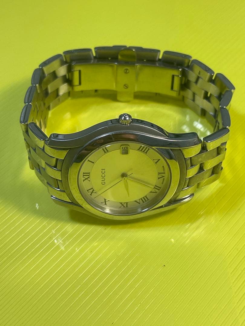 GUCCI アナログ腕時計 シルバー