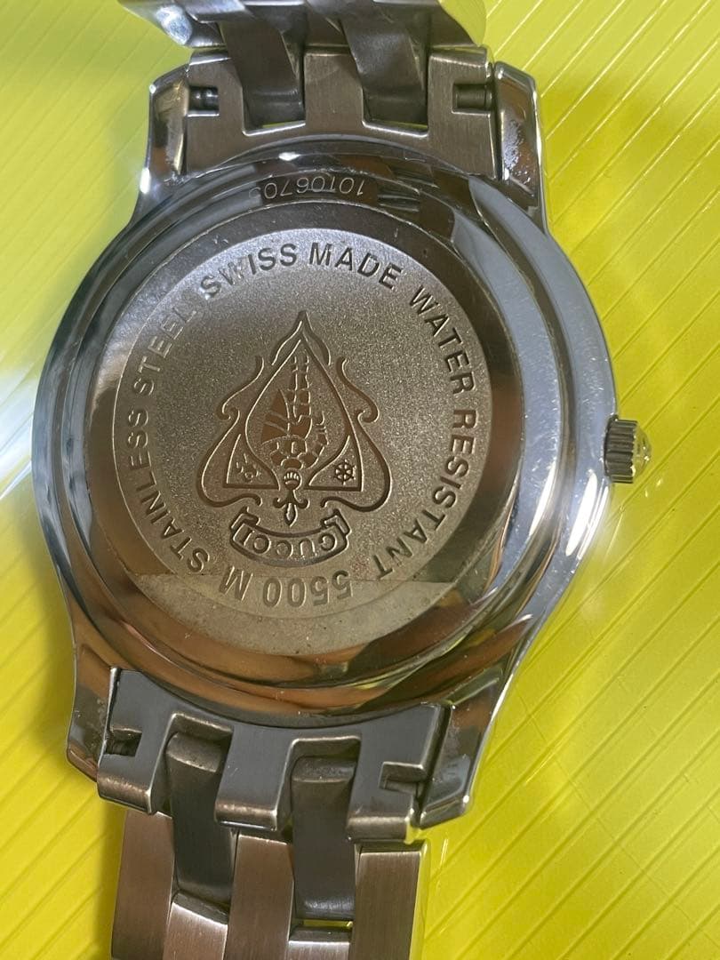 GUCCI アナログ腕時計 シルバー