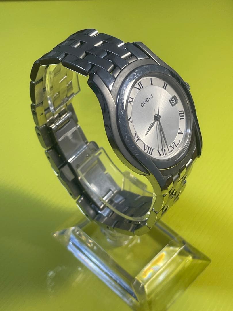 GUCCI アナログ腕時計 シルバー