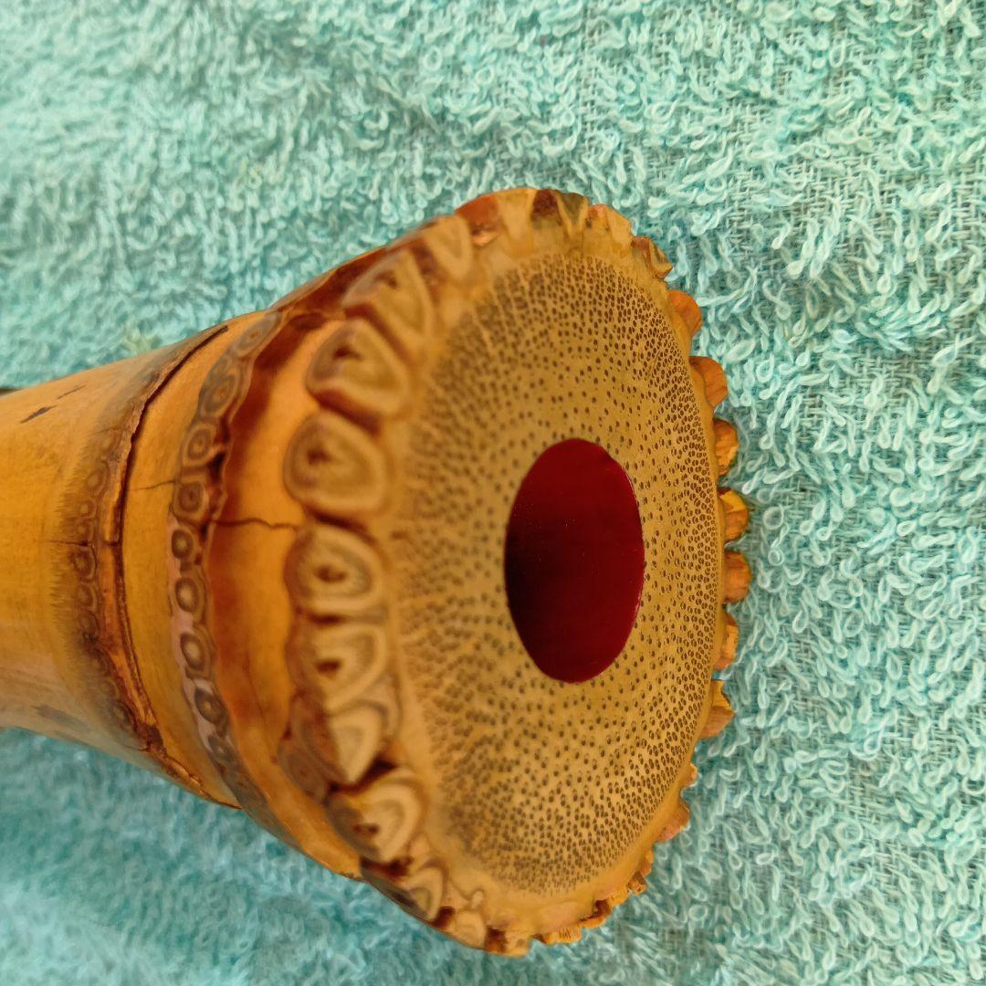 精華銘　都山流尺八　一尺六寸管　篁山調