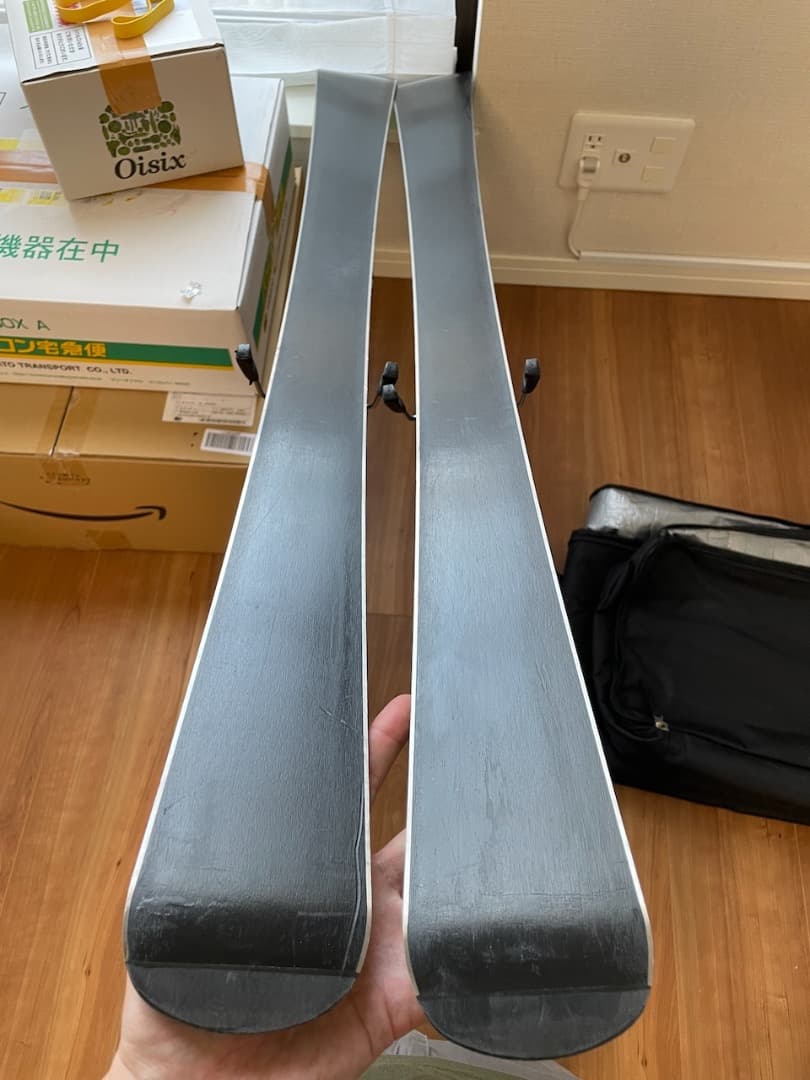 120cm ELAN 子供用カービングスキー バッグ付き