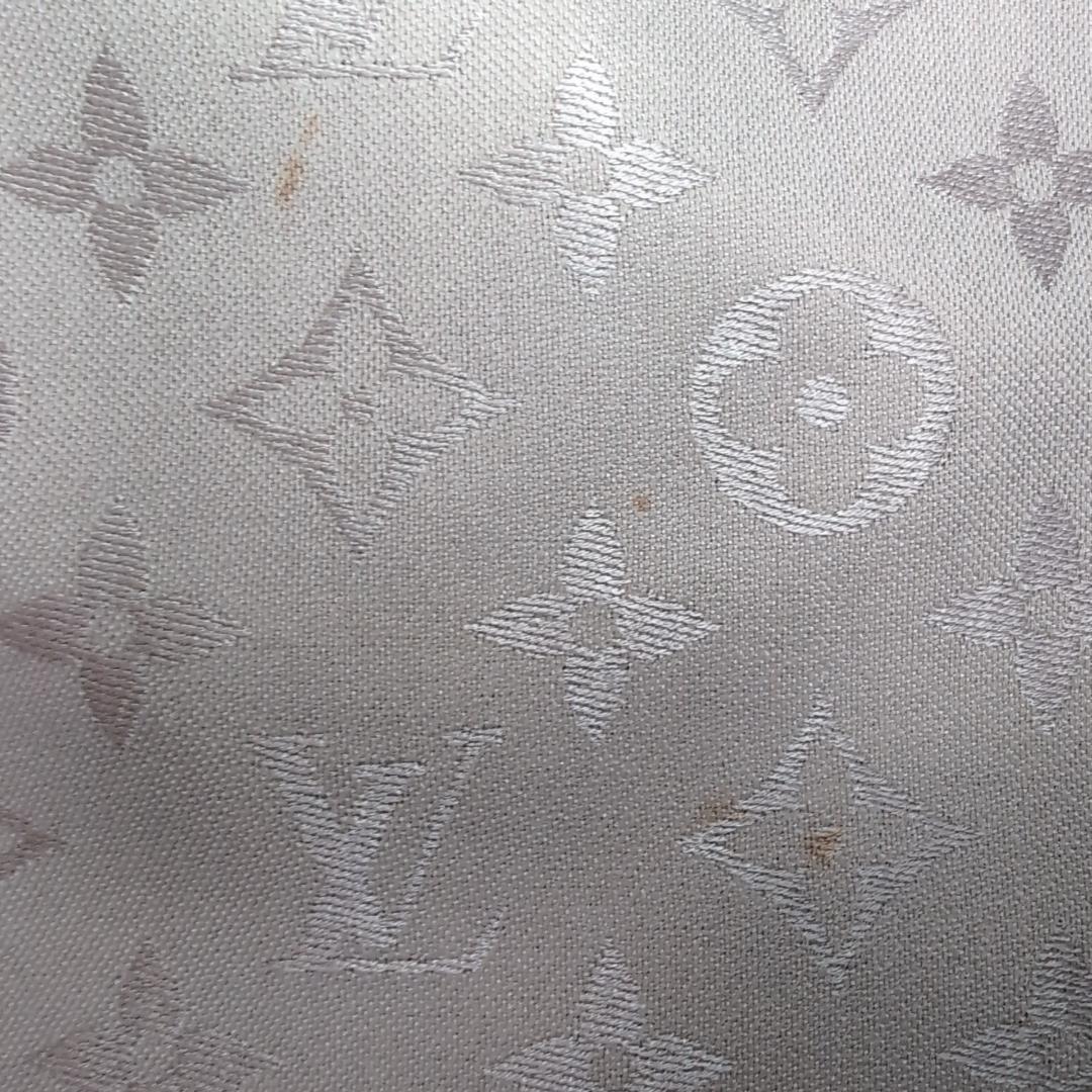 グレージュ LOUIS VUITTON モノグラム 大判ストール 伊 d118