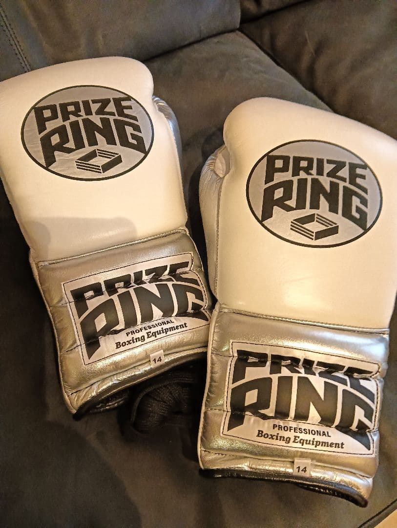 PRIZE RING 本革　プロフェッショナル ボクシンググローブ 14オンス
