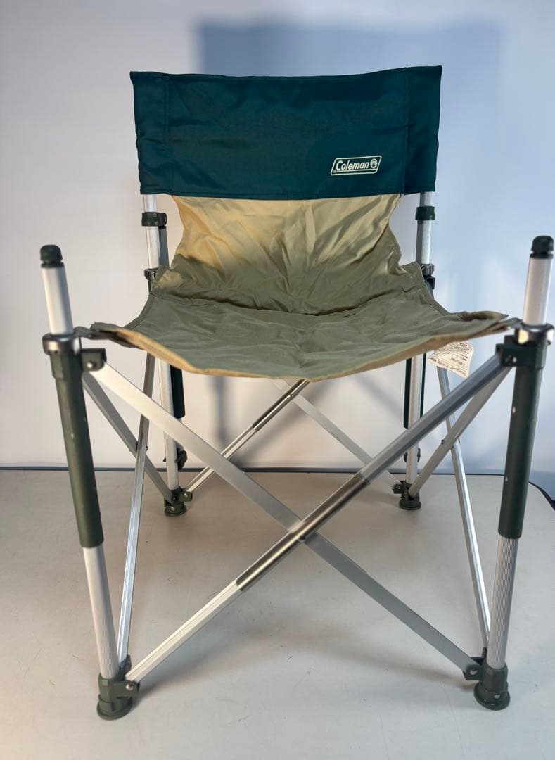 コールマン　スリムキャプテンチェア　サイドポーチ付き　2脚