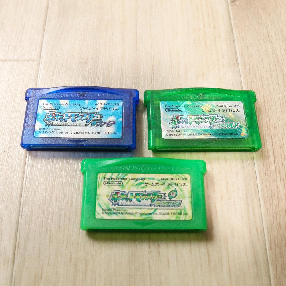 ポケットモンスター ソフト セット 3DS DS アドバンス エメラルド