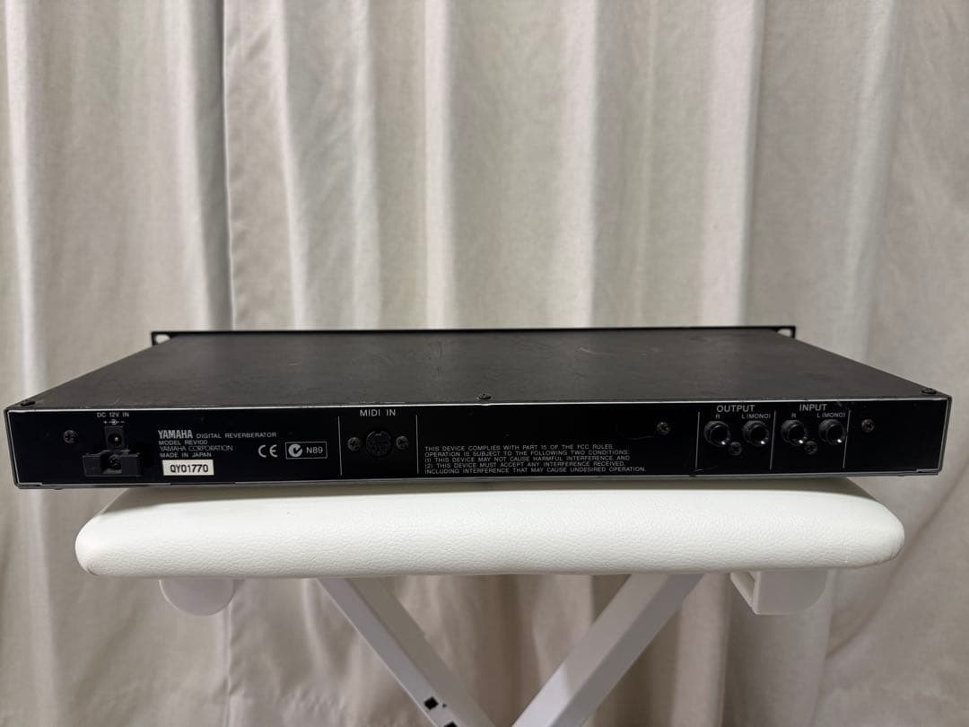 YAMAHA REV100 リバーブエフェクター 1U ヤマハ