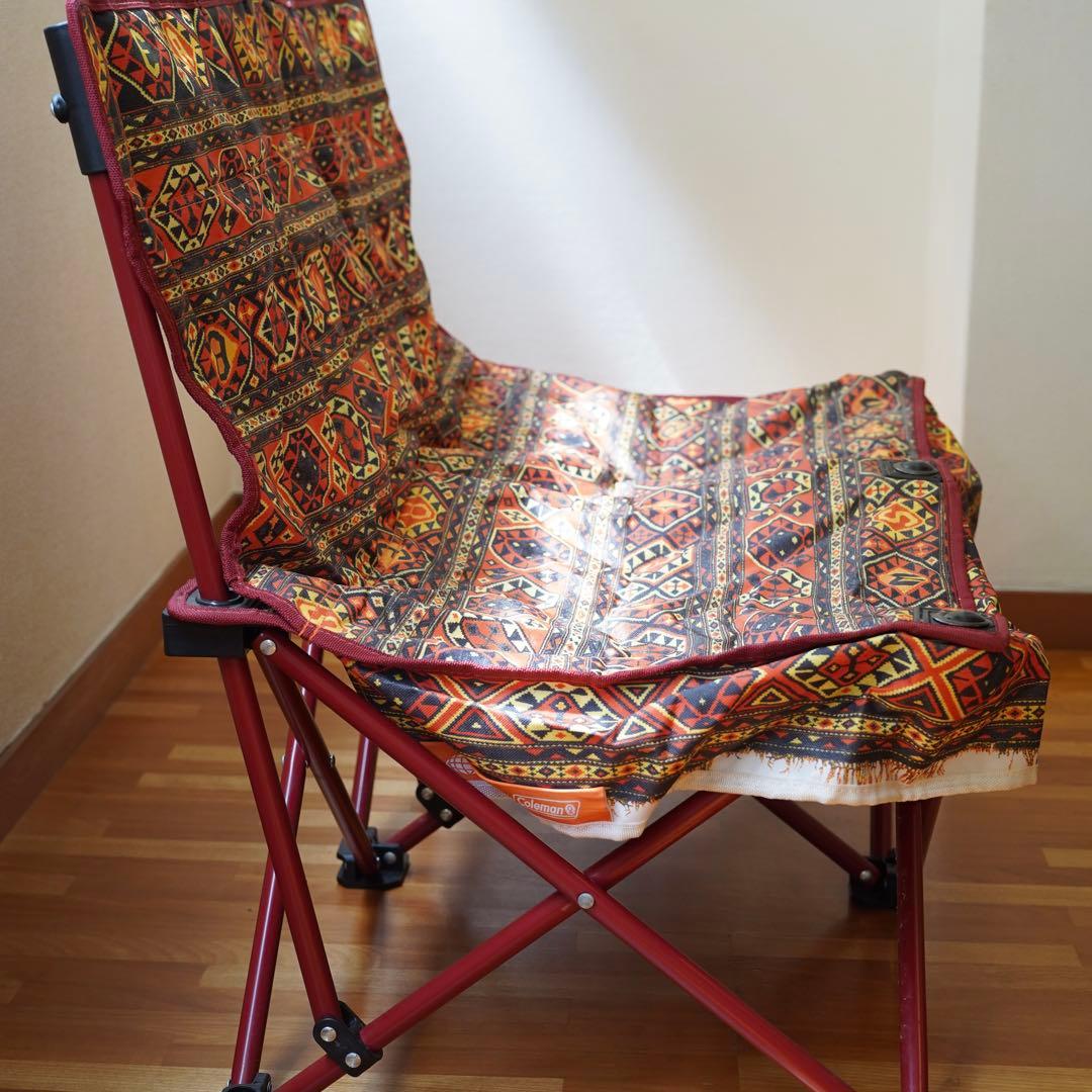 コールマン × ビームス ダブルファンチェア キリムアウトドア ベンチ