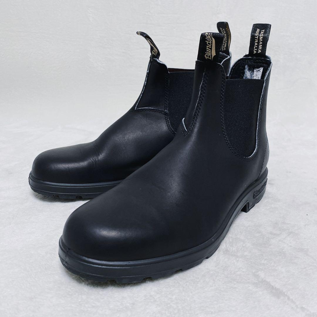 美品　ブランドストーン　サイドゴアブーツ　ブラック　UK10　オリジナルス　黒