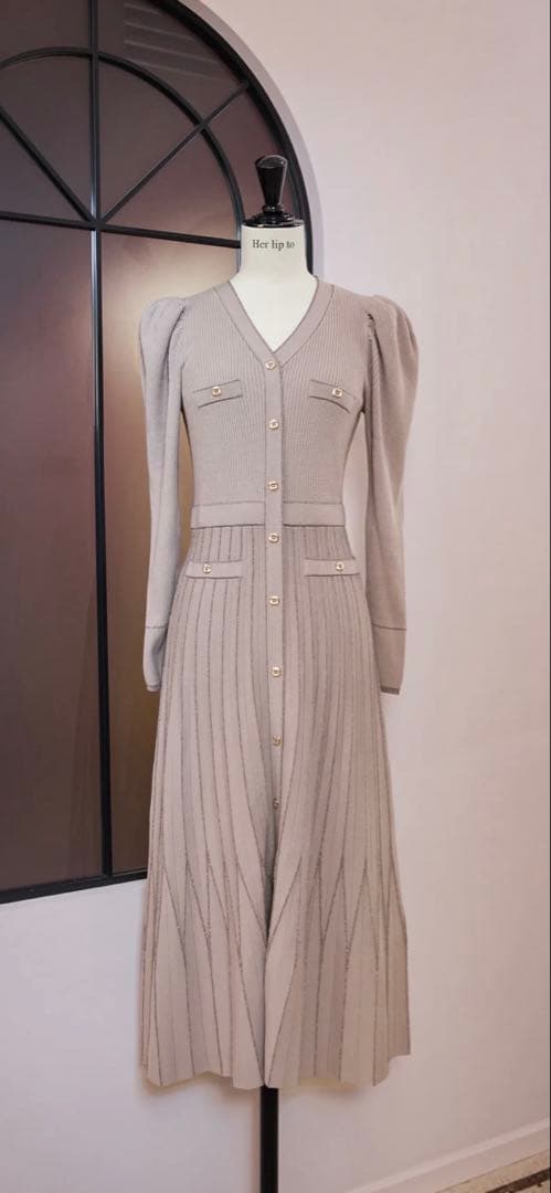 Suite Room Knit Long Dress Mサイズ