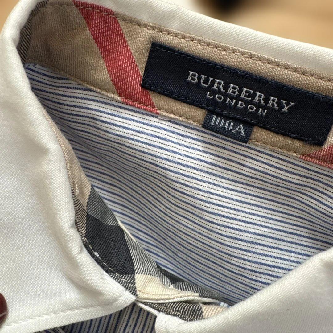 BURBERRY フォーマルスーツ 100A シャツ・ネクタイ付きす