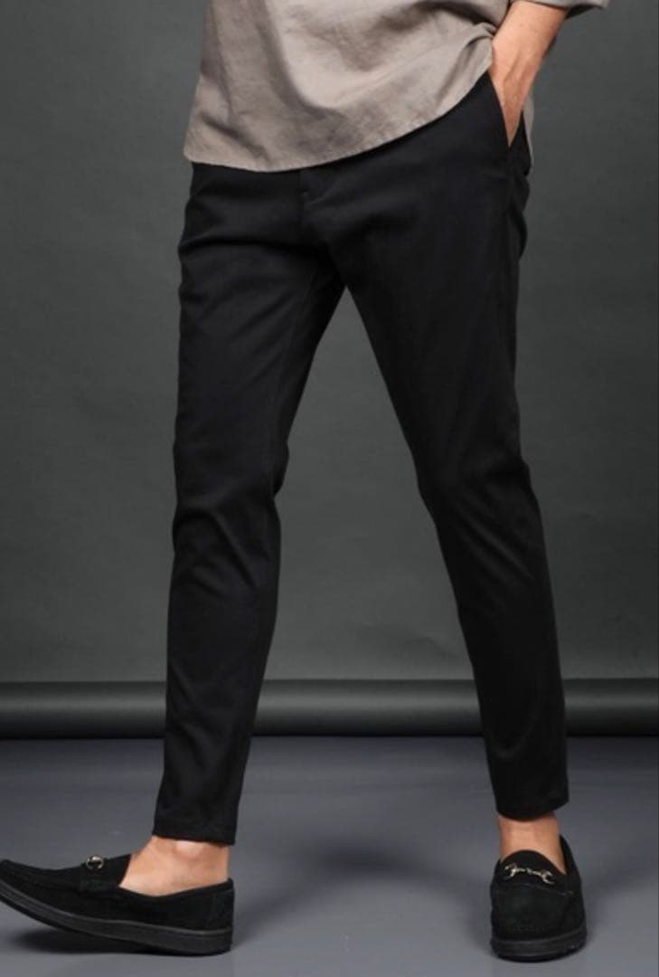 THE duffer 「ワンダーシェイプ」 テーパードスキニーパンツ