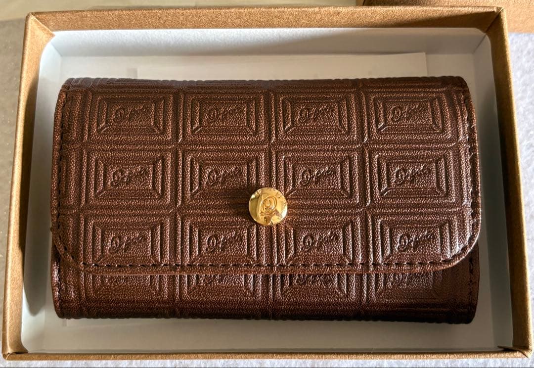 【未使用品】Q-pot. チョコレートバーキーケース