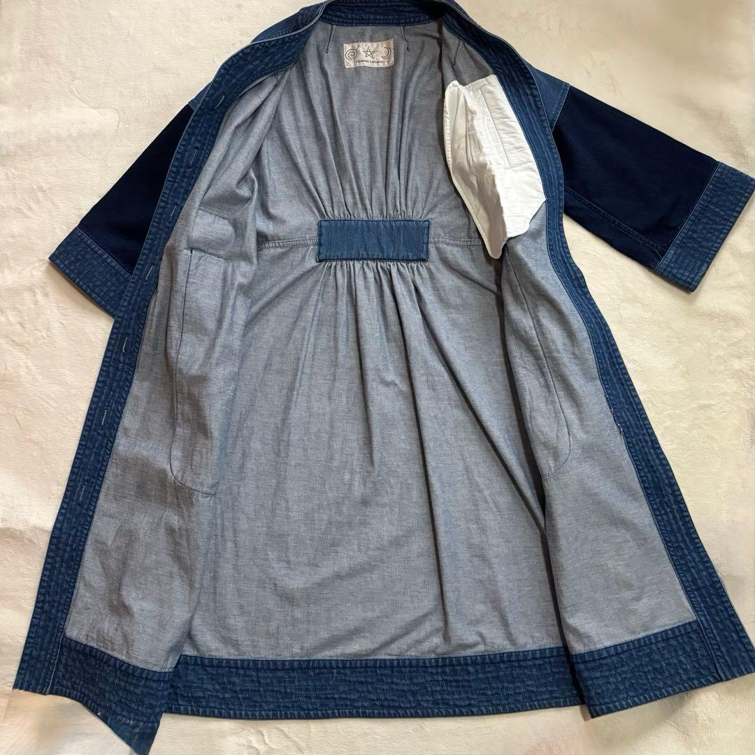 TSUMORI CHISATO ツモリチサト　デニムロングコート　フリーサイズ