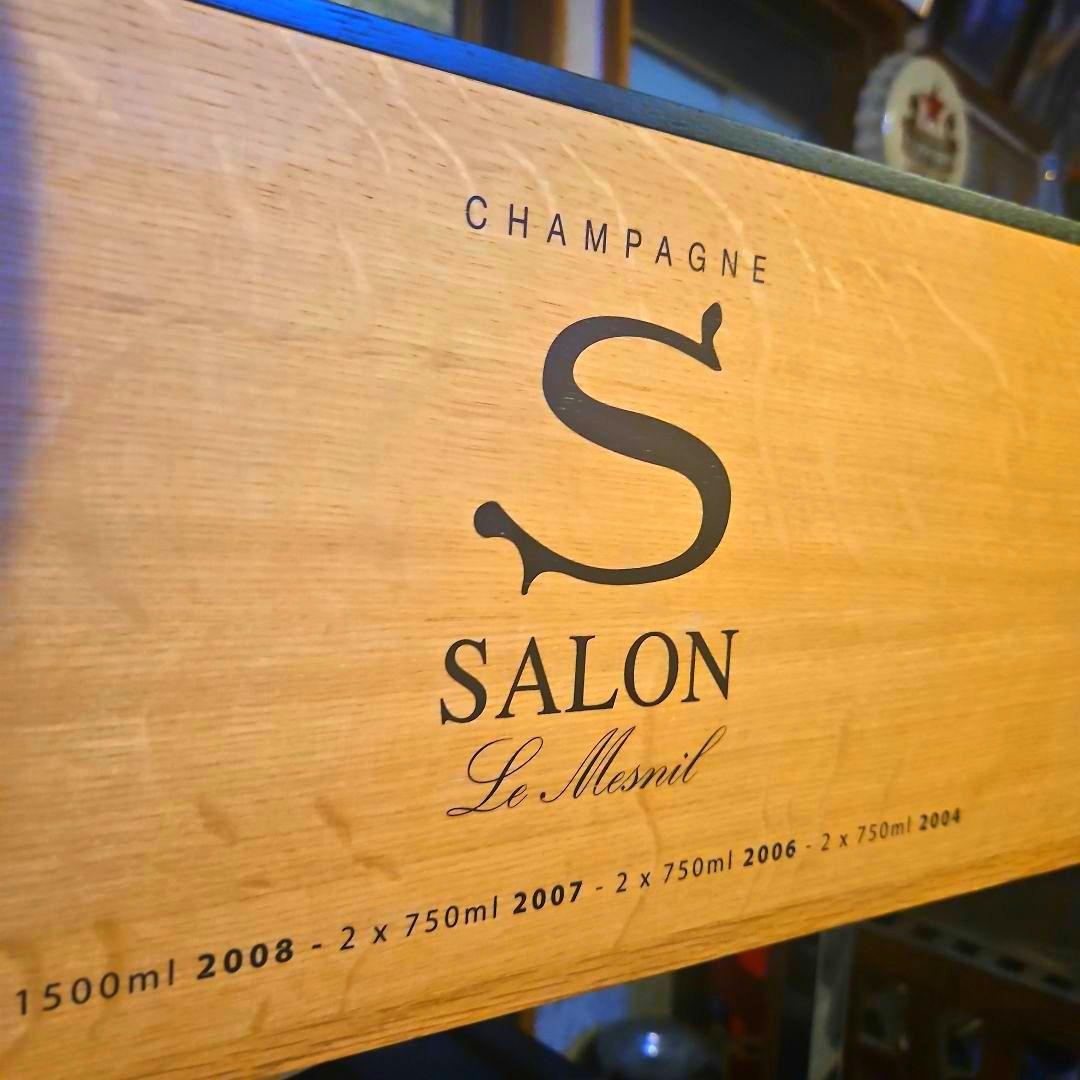 【送料無料】サロン SALON アソートセット 木箱化粧箱 シャンパン