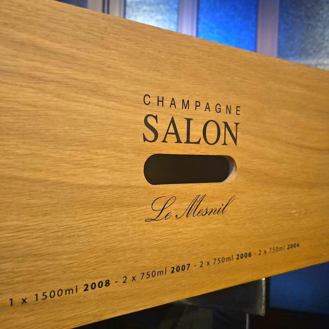 【送料無料】サロン SALON アソートセット 木箱化粧箱 シャンパン