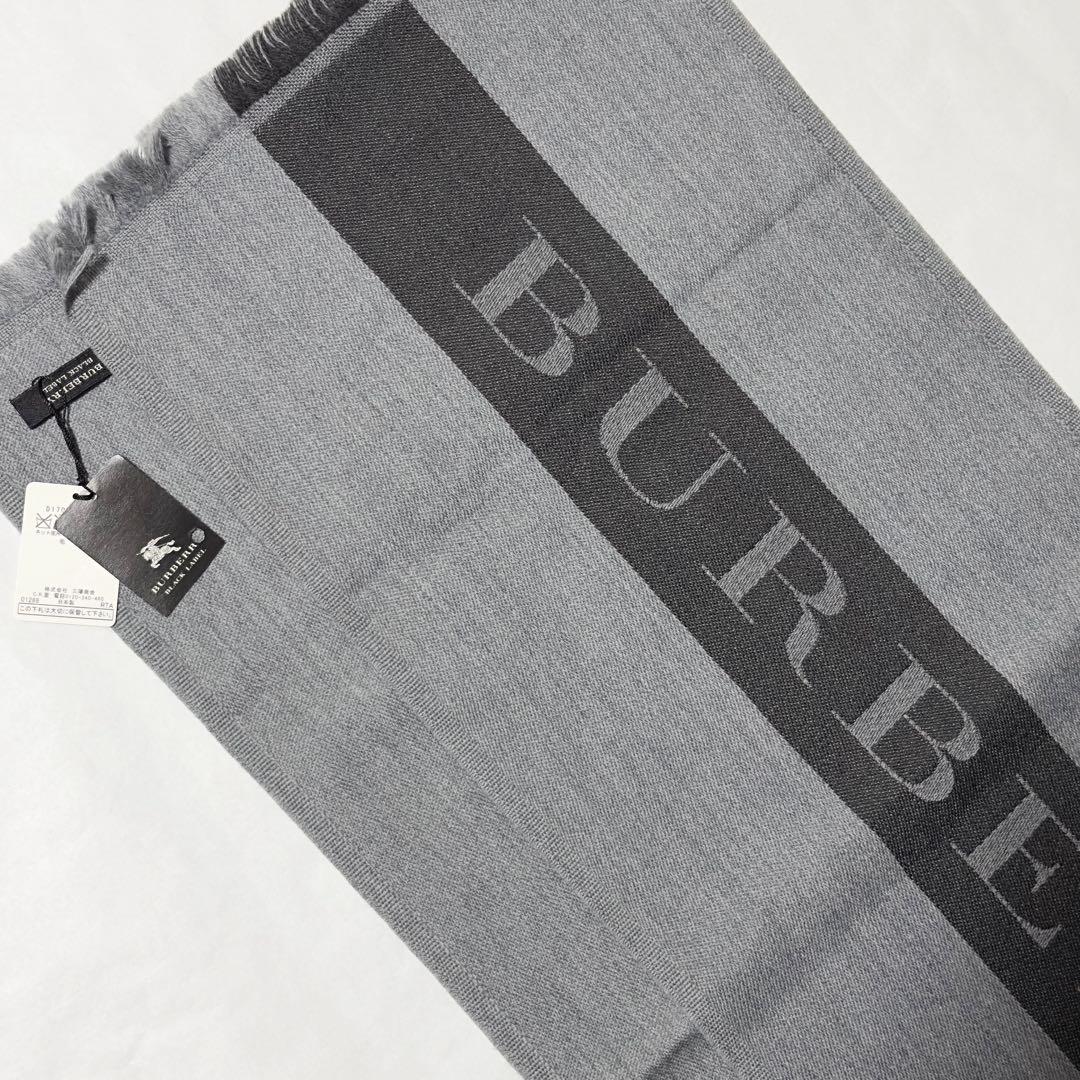 ✨すーちゃん！✨✨新品・タグ付き✨✨バーバリーブラックレーベル マフラー