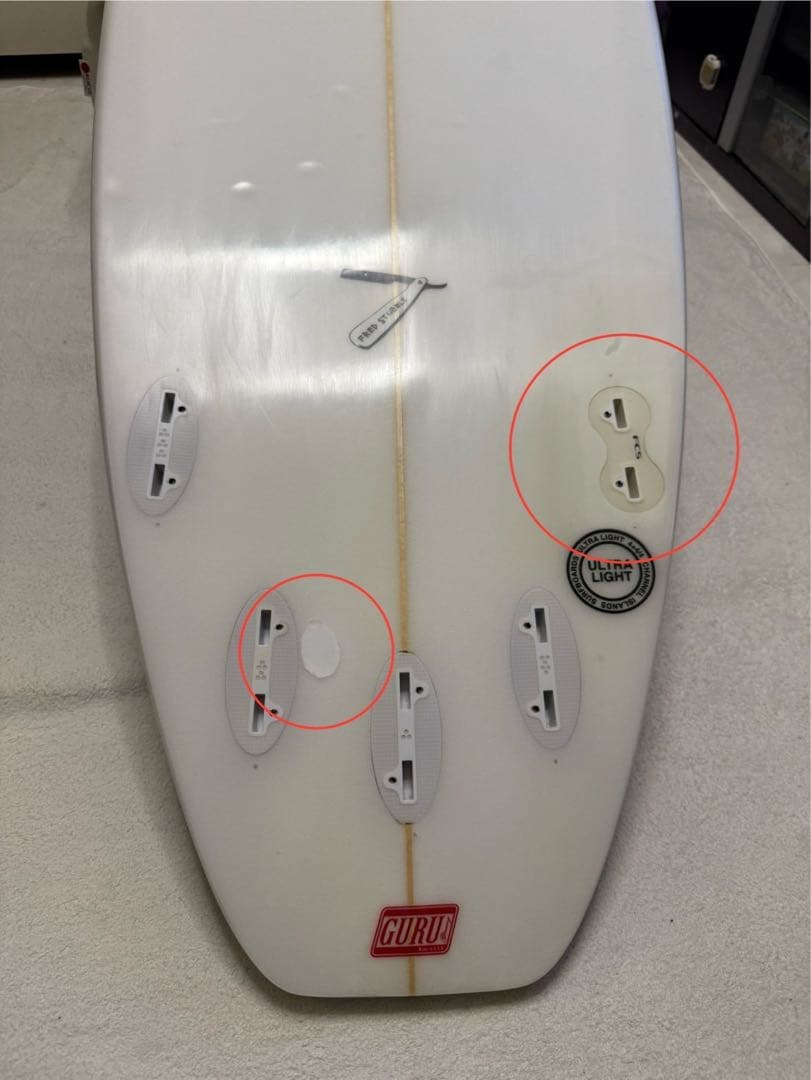 アルメリックFred Stubble ショートボード 5'11\"