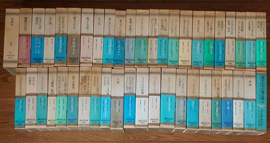 世界文学全集 集英社45冊